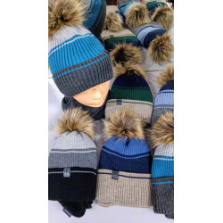 CZAPKA + KOMIN POLAR ZIMA 4-12 LAT
