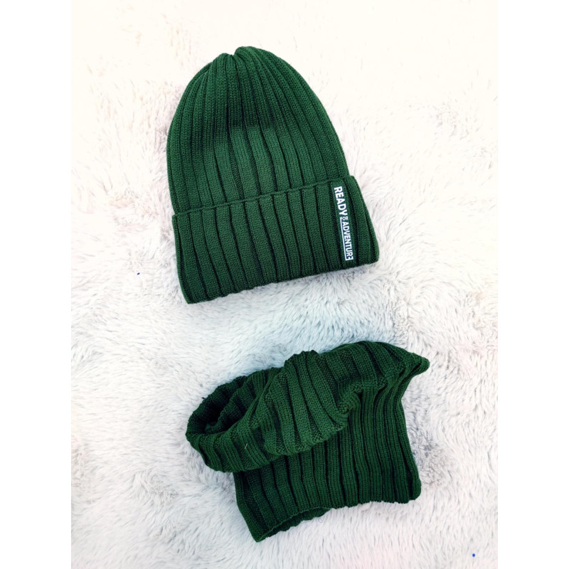 HAT + SKIRT READY FOR ADVENTURE POLAR WINTER 4-12 YEARS