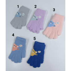 ISOLIERTE BÄRENHANDSCHUHE MIT ALPAKA, 6-12 JAHRE ALT
